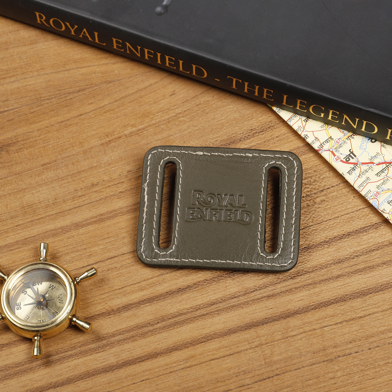 투 슬롯 올리브 벨트 키체인